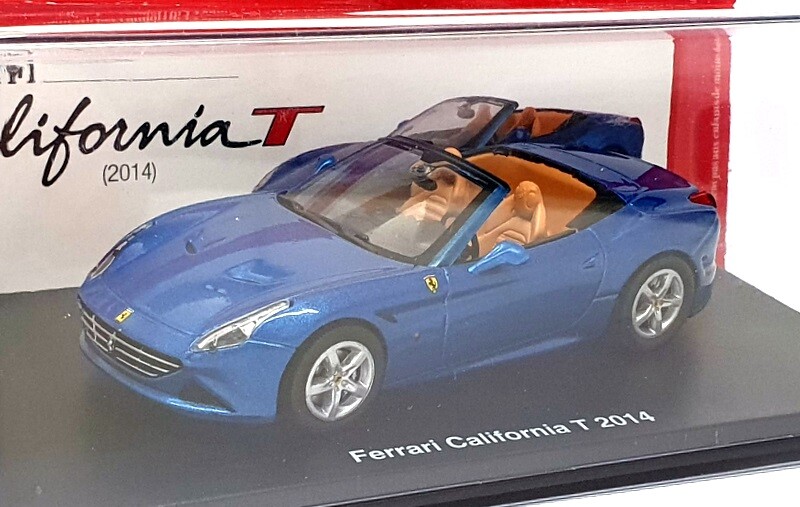1/43 Altaya Diecast 2014 Ferrari California T Metallic Blue Model 5425G