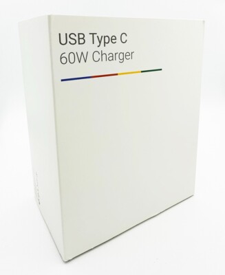 Google Chrome 60W Lite-On Macbook USB Typ-C Universal Ladegerät UK Stecker - Schwarz
