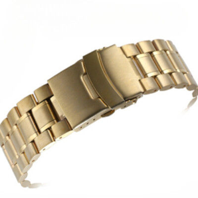 High Quality solid Stainless Steel watch Strap mens metal Bracelet 18 20 22 24mm