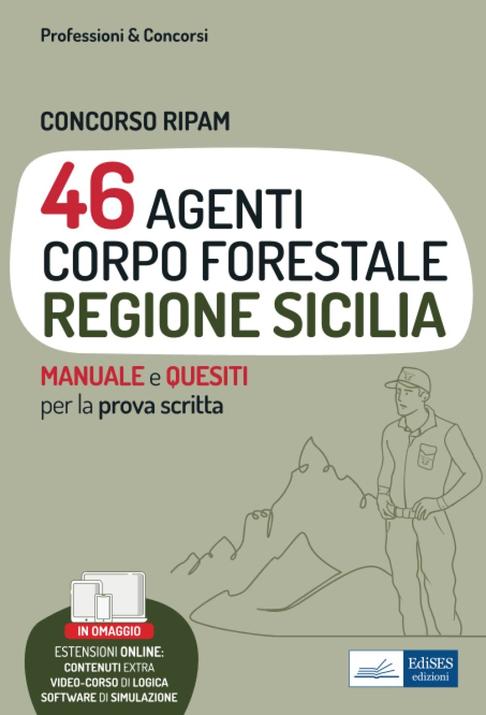 9788836226306 Concorso Ripam 46 Agenti Corpo Forestale Regione S...prova scritta