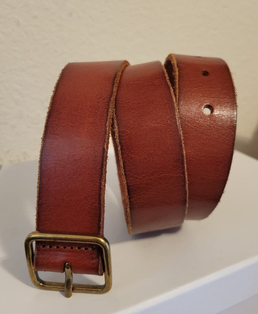 Lucky Brand Mens Brown Leather Belt Size S | eBay display picture 2