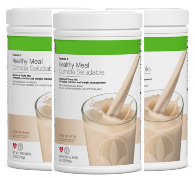 3X Dulce de Leche 750 g Formula 1 Healthy Meal Nutritional Shake Mix