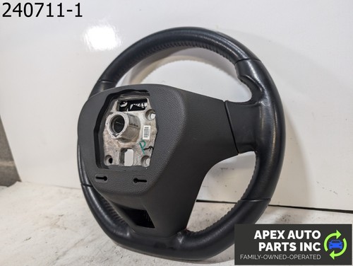 OEM 2018 Chevrolet Sonic 1.4L RS Steering Wheel Black Leather 94516459 - Picture 6 of 8