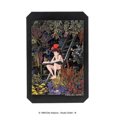 The Witch's Delivery Service PAPER SHADOW ART Girl's Time SA-02 Studio Ghibli