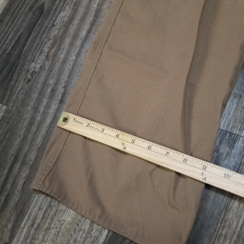 Pantalones tácticos Tru-Spec para mujer talla 16 Ripstop cargo utilitario marrón cintura expandible Foto 2 de 4