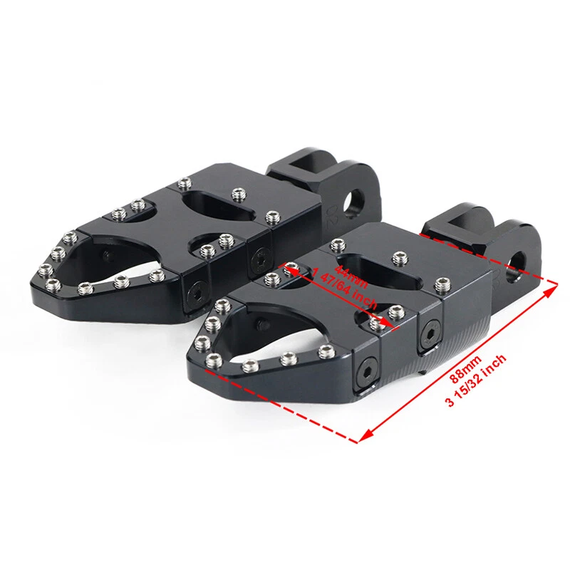 Wide Rear Footboard Peadal Aftermarket Fit For Honda CB1000R 08-16 CBR600F 01-13 - Image 2 of 4