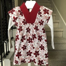 TEA Collection Kimono inspired Floral Long Sleeve Knit Dress Size 18-24 **Play