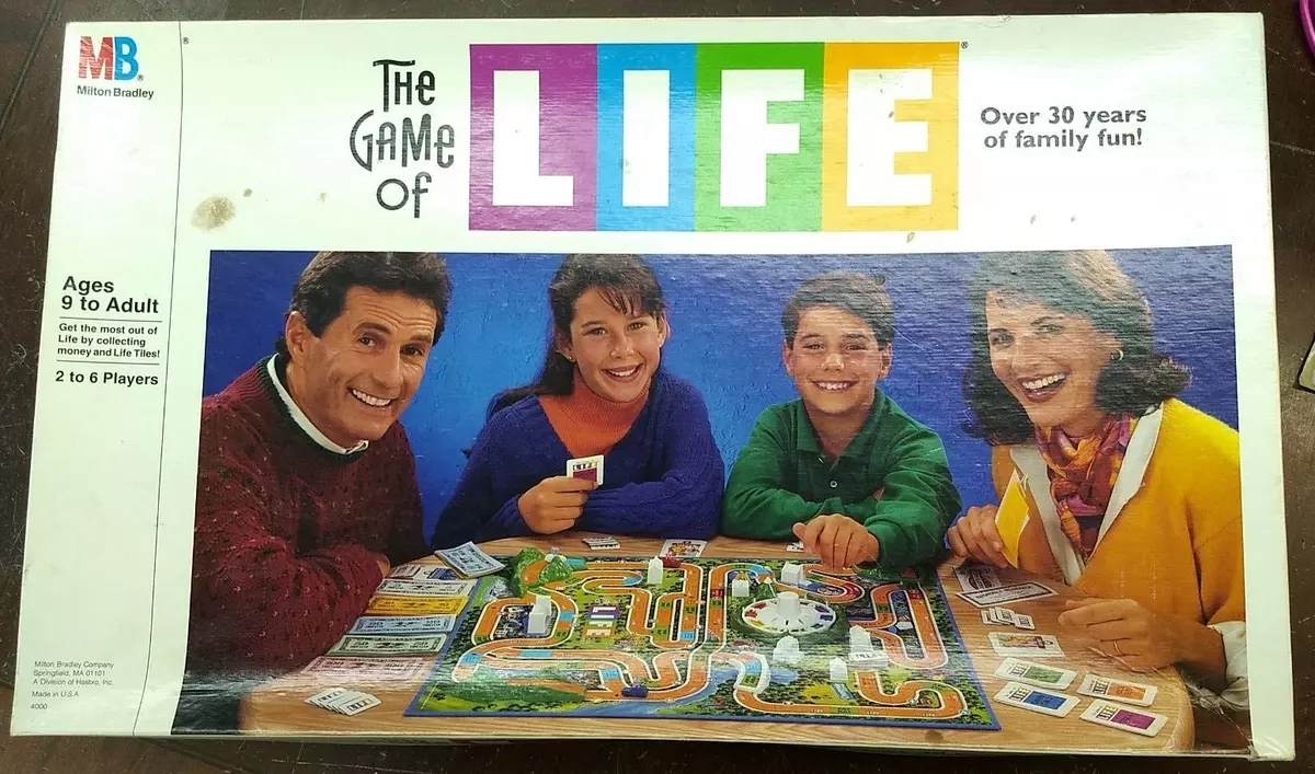 The Game Of Life 2002 Board And Instructions Only Hasbro