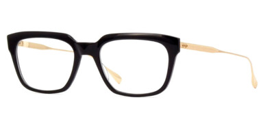 Authentic DITA ARGAND DTX123-51-04AF Black White Gold Eyeglasses 