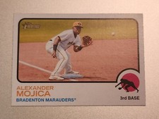 2022 TOPPS HERITAGE MINOR LEAGUE ALEXANDER MOJICA BRADENTON MARAUDERS #192