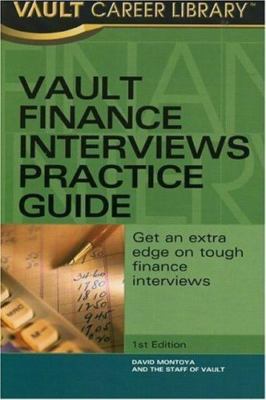 Vault Finance Interviews Practice Guide by David Montoya
