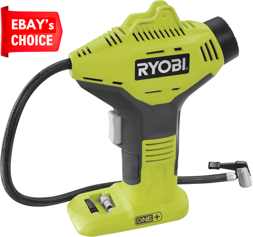 Ryobi R18PI-0 18V ONE+ Cordless High Pressure Inflator Portable Tool Grey - Picture 12 of 12