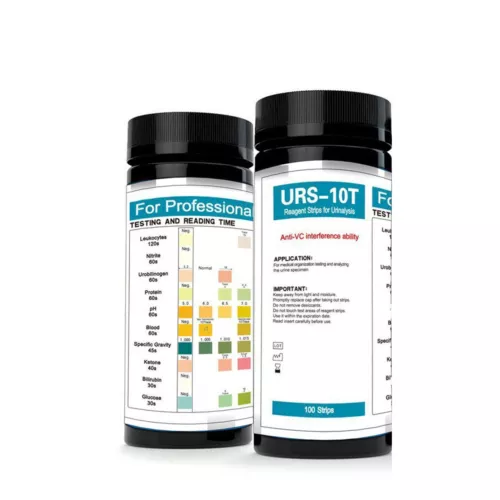 URS-10 100 Strips Urinalysis Reagent Test Paper Urine PH Parameter Test Strips - Picture 11 of 11