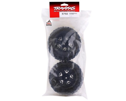 Traxxas Sledgehammer Reifen auf 2.8 Felge schwarz TRX6792 Rustler 4x4 HD VXL, .. - Bild 3 von 3