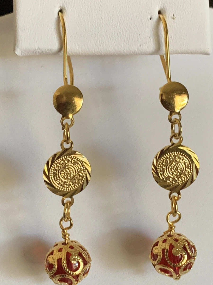 Latest Long Earring Designs/Light Weight Earrings/Daily wear/sharmi vlogs# gold … | Indian gold jewellery design, Gold earrings models, Bridal gold  jewellery designs