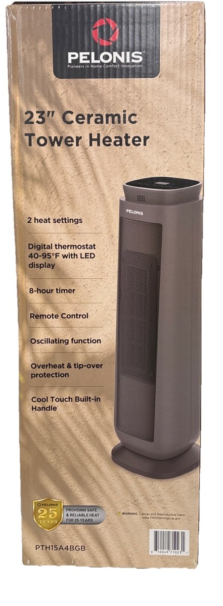 Pelonis Oscillating Floor Heater Pelonis 30 1500-Watt Digital