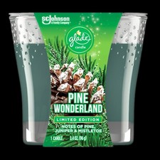 Glade 3.4 Oz. Pine Wonderland Candle 2483 Glade 2483 046500024832 Green