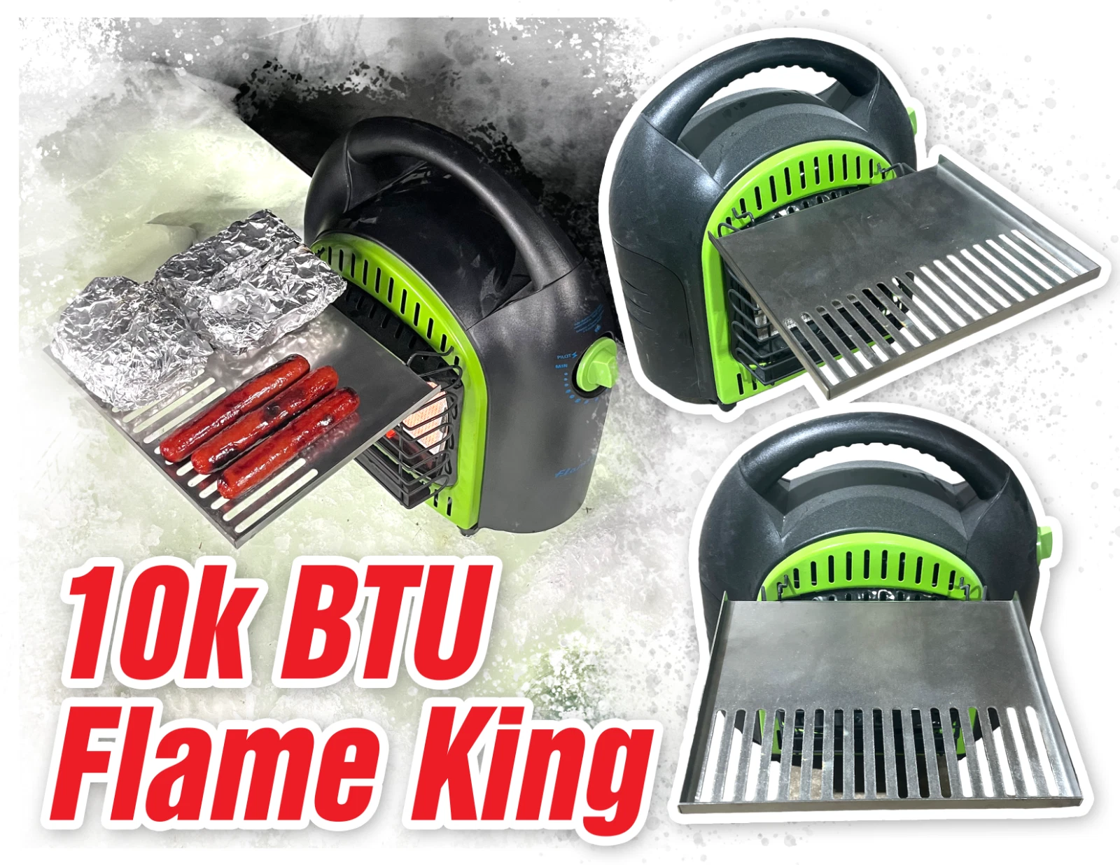 The Griller - 10k BTU Flame King Edition