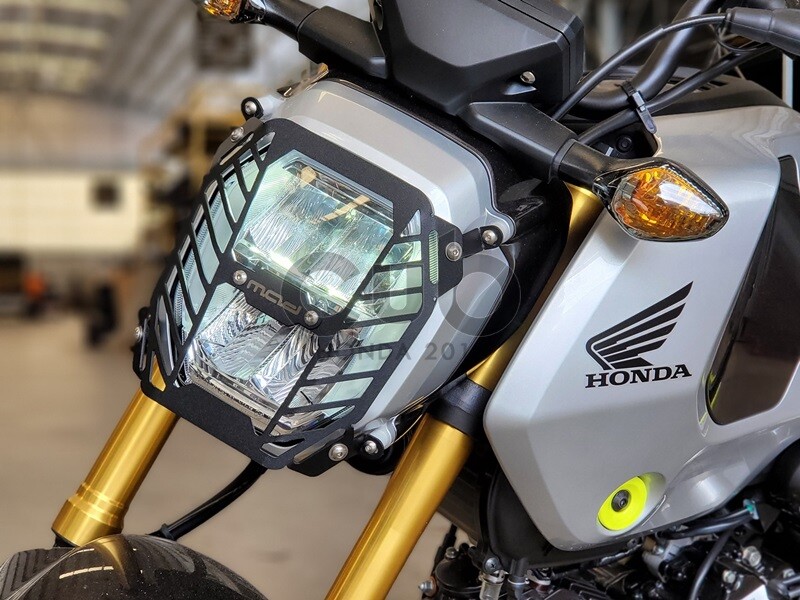 HONDA GROM MSX 125 HEAD LIGHT GUARD PROTECTOR CNC ALL NEW
