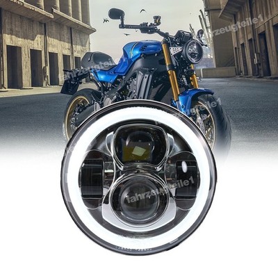 E24-Geprüft 7'' Motorrad LED Hi/Lo Scheinwerfer für For Yamaha XSR900 XVS650