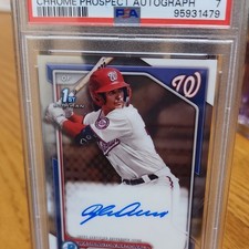 2024 Bowman - Chrome Prospect Autographs Dylan Crews #CPA-DC (AU