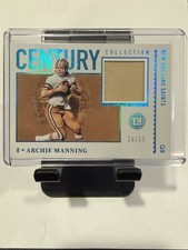 2021 Panini Encased Century Collection Archie Manning #CC-AM Sapphire /35 Saints