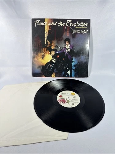 PRINCE AND THE REVOLUTION - LET'S GO CRAZY EROTIC CITY Maxi Single 12” Vinyl LP