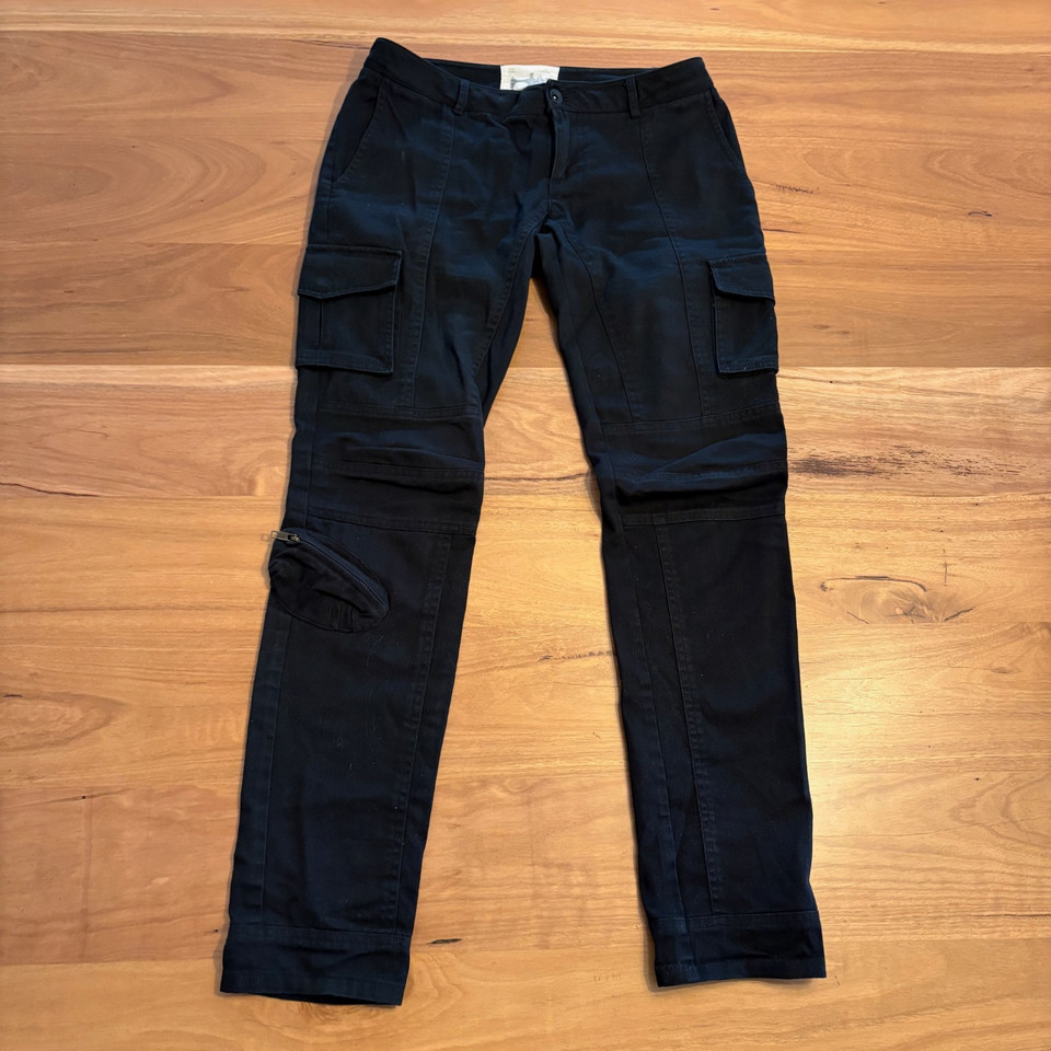 Bishop Women's Black Cargo Pants Size AU26