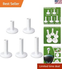 Rubber Golf Tees for Mats,Unbreakable Stable Driving Range Tees for Golf Simu...