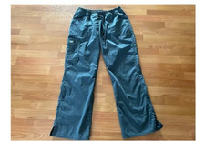 Women's Cherokee nurse scrub pants size Large navy blue elastic waist