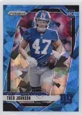 2024 Panini Prizm Rookies Blue Ice Prizm 87/99 Theo Johnson #390 16i3