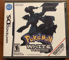 Pokemon White Version Nintendo DS Replacement Case ONLY No Game - Display Only