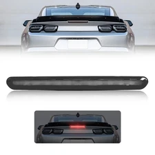 New Smoked Lens LED 3rd Rear Third Brake Light For Chevrolet Camaro 2016-2021