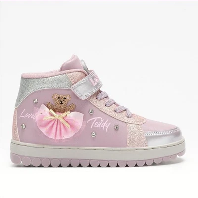 Lelli Kelly Sneakers Mid Bambina Mille Stelle Rolly Solly C/Luci - CI01 (Cipria/