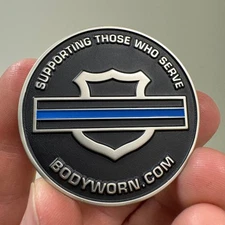 BODYWORN Police Body Worn Camera Advertising Challenge Coin