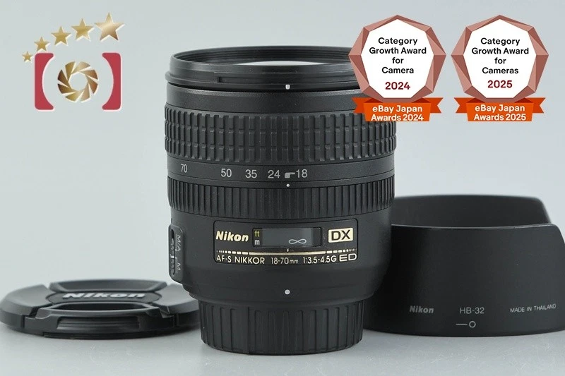 Nikon 18-70mm f/3.5-4.5 Camera Lenses for sale | eBay