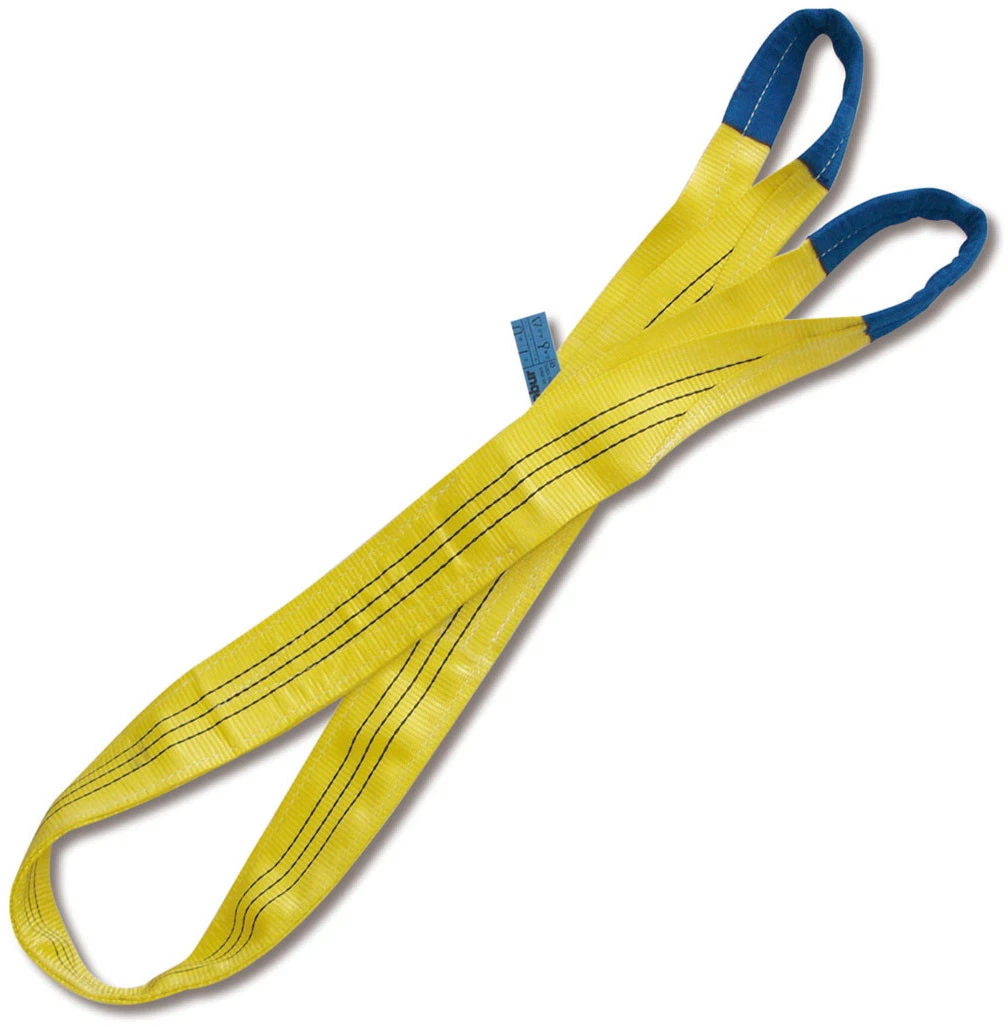 Cinghia di sollevamento 1000 kg. aperta con asole 40 mm. x 3 mt