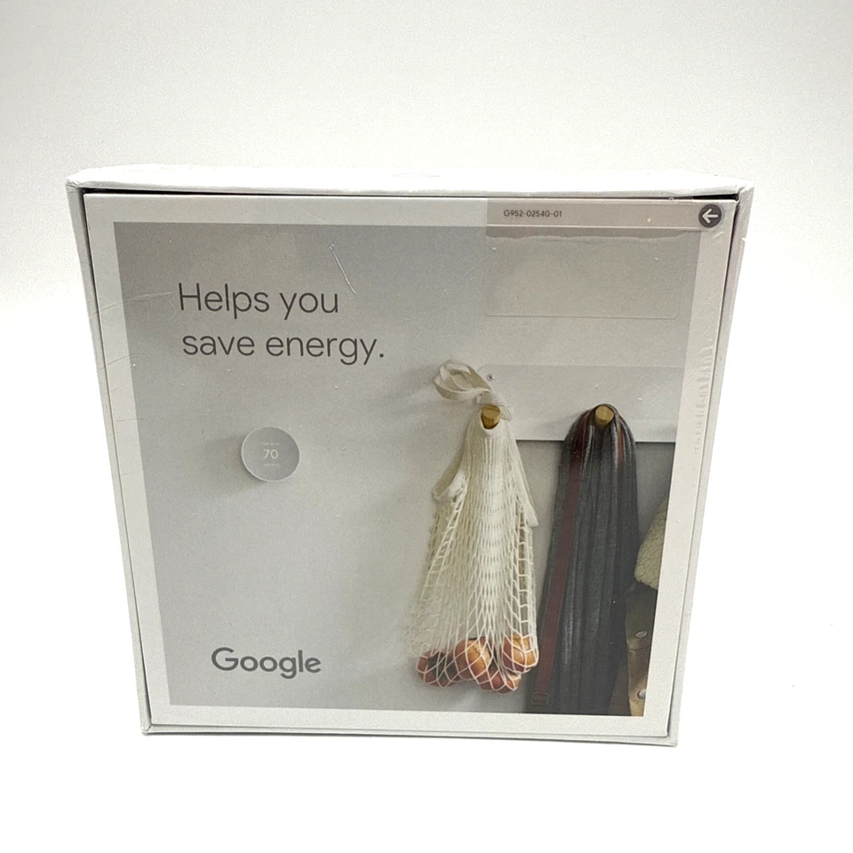 Google Nest Thermostat Model G4CVZ Color Snow Sealed - Image 3 of 4