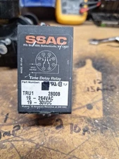 SSAC TRU1 2800B  TIME DELAY RELAY, 19 - 264VAC, 19 - 30VDC