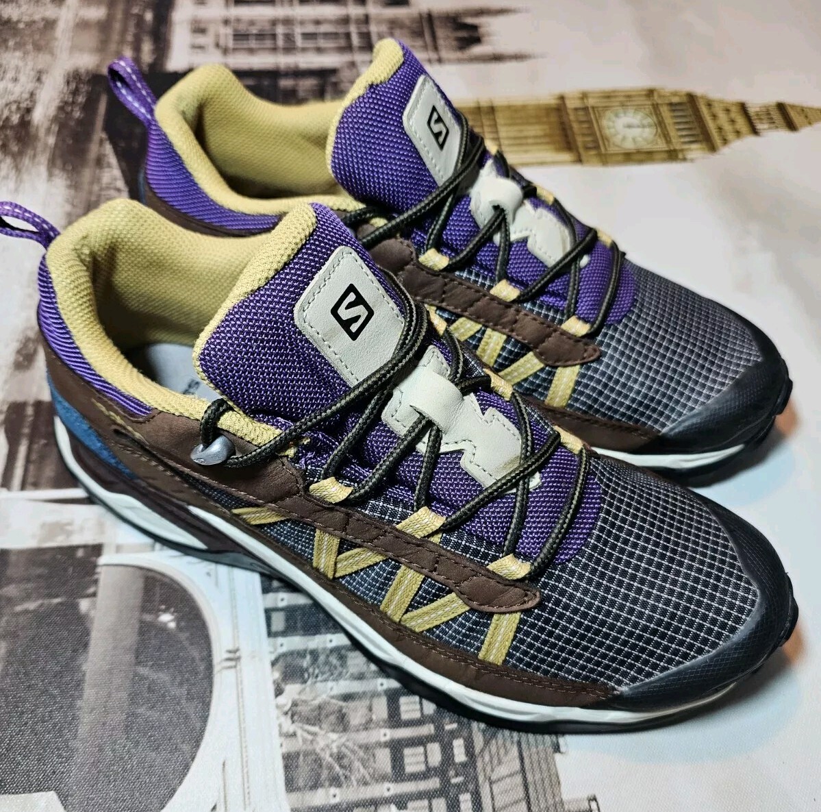 Salomon Shelter Low LTR 12 Vaniglia Ghiaccio Cioccolato Fondente Gorpcore Uomo Taglia 8 5