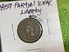 1859 INDIAN HEAD PENNY 1st YR FOR SERIES WEAK LIBERTY 🗽