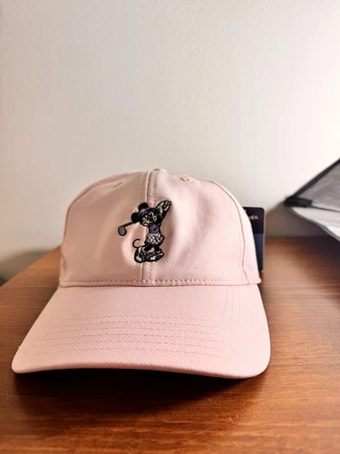 Light Pink Disney Golf Minnie Mouse Golf Hat Baseball Dad Ball Cap Embroidered