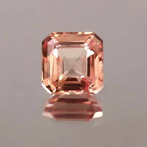 Saphir Padparadscha Naturel 40 Carats – Taille émeraude, Certifié AGL, Non Traité