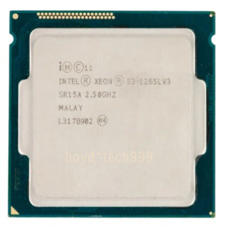 Intel Xeon CPU E3-1225 V3 E3-1231 V3 E3-1265L E3-1265L V2 E3-1265L V3 Processor - Image 3 of 4