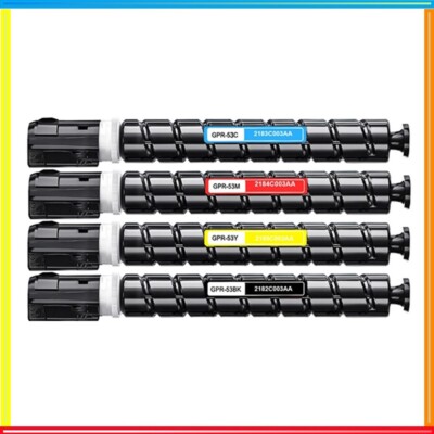 Canon GPR-53 GPR53 Toner for iR-ADV DX C3320 3325 3330 3520 3525 4 Color Set