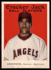 2004 Topps Cracker Jack Garret Anderson #4 Anaheim Angels
