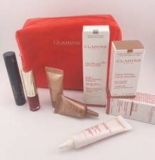 CLARINS Set Lip Comfort Oil 1,4ml - Mascara 3ml -SPF50 Creme 10ml-Total Eye 3ml 