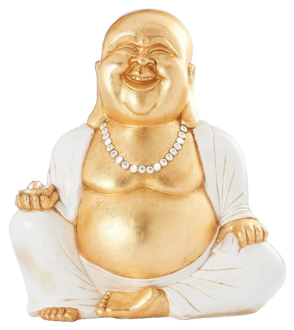 Porcelain Buddha White Décor Sculptures & Figurines