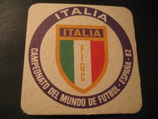 ITALIA. POSAVASOS CAMPEONATO MUNDIAL DE FUTBOL ESPAÑA 82 