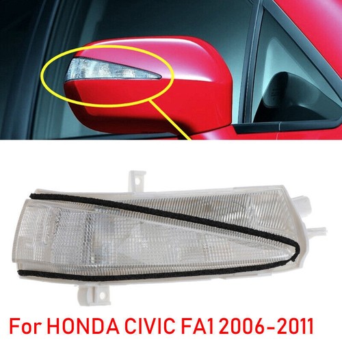 Left Side View Mirror For 2010-2014 Honda Insight - Power Heated, Manual Fold